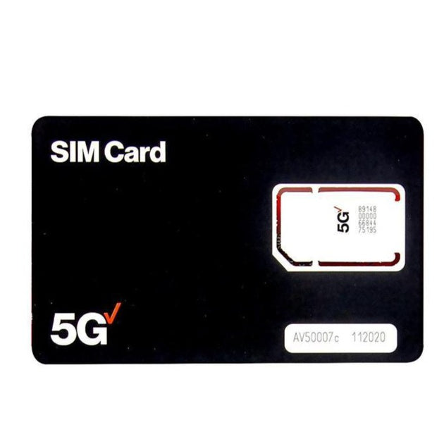 Verizon 5G Sim Card Starter Kit PrePaid Phone Zone