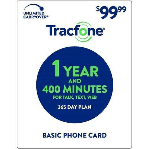 TracFone Basic Phone Minute Plan Refill - PrePaid Phone Zone